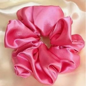 Extra Large Satin Scrunchies pack of 2, dusty pink.             50 available